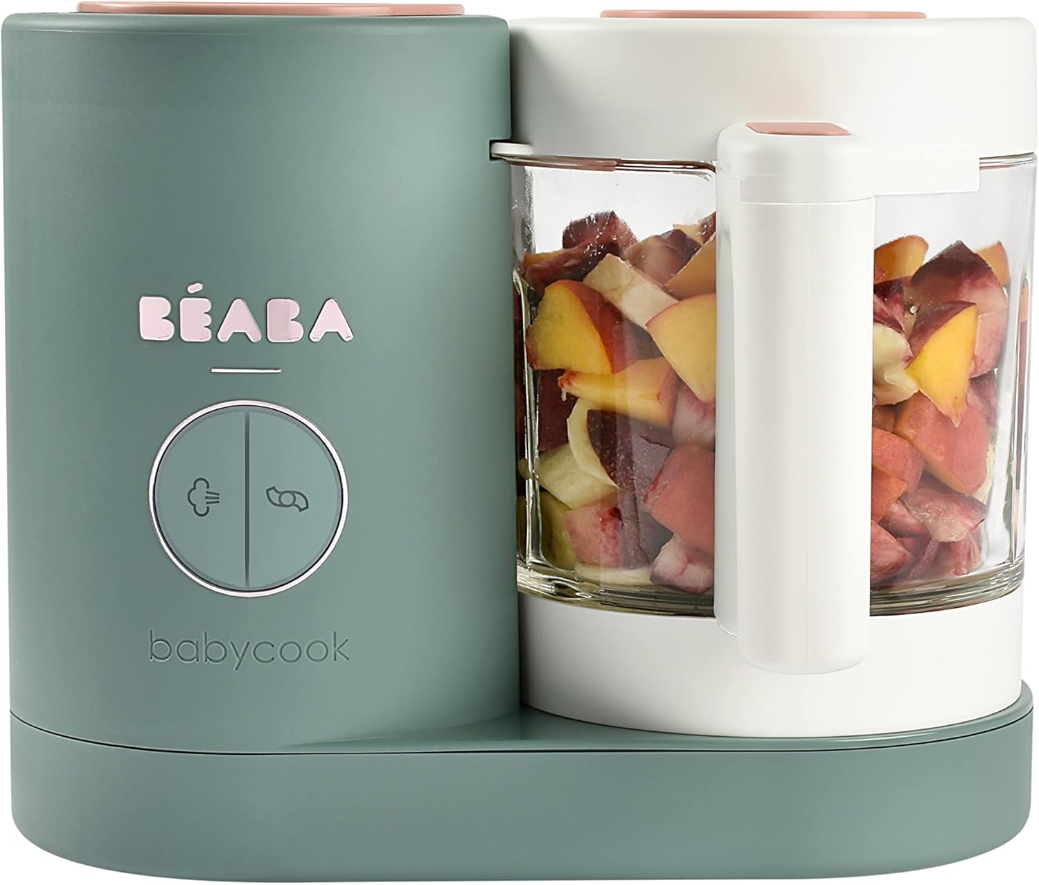 BEABA Babycook Neo Baby Food Maker | Non-Toxic Glass & Stainless Steel | Trusted by Celebrity Moms