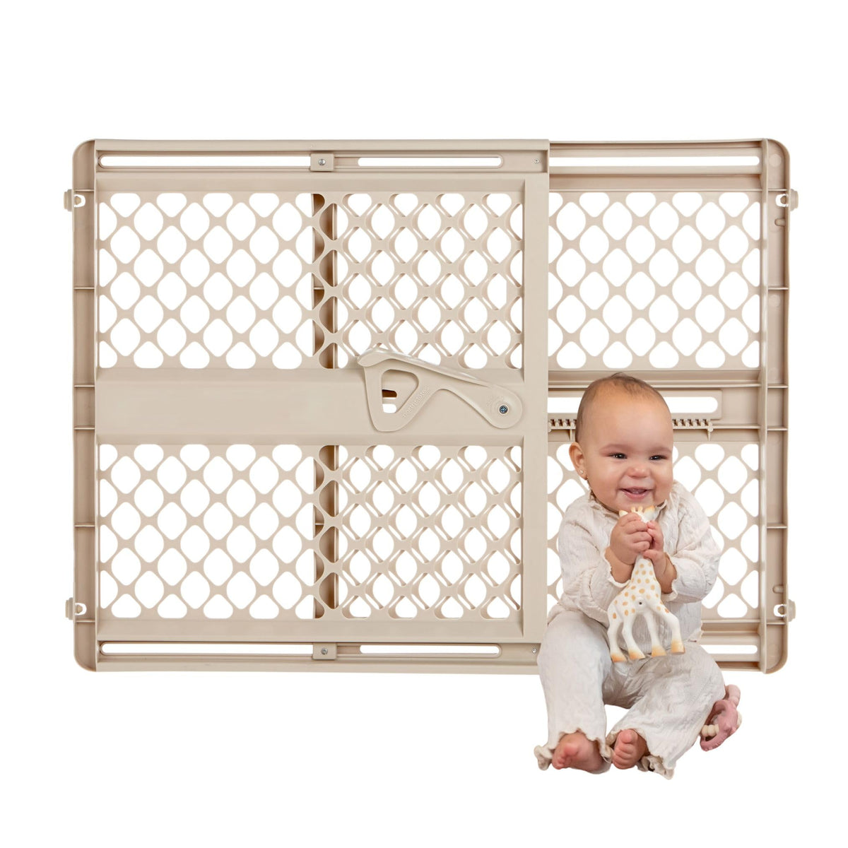 Toddleroo by North States - Supergate Ergo Baby Gate: Plastic Baby Gate for Stairs & Doorways