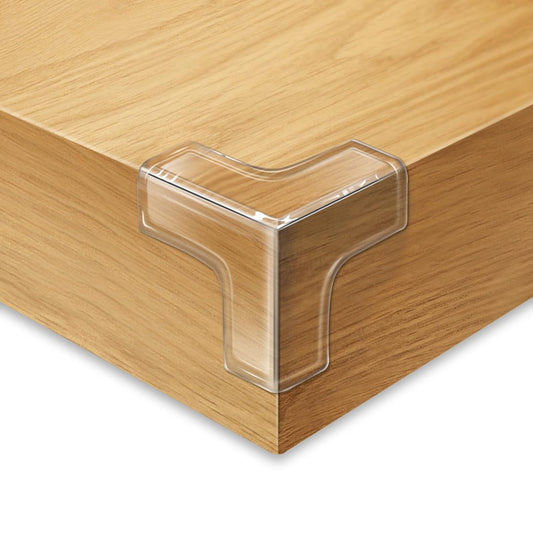 14 Pack Clear Corner Protectors, T-Shaped Table Edge Guards, Baby Safety Bumpers, Furniture & Sharp