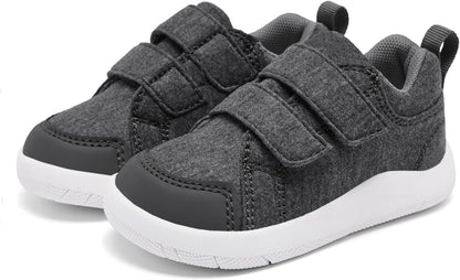 MORENDL Wide Toe Box Shoes Toddler Barefoot Shoes Baby Walking Shoe Boy Girl Non-Slip Zero Drop