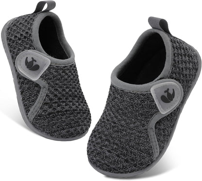 FEETCITY Baby Boys Girls First Walking Shoes Infant Sneakers Crib Shoes Breathable Lightweight Slip