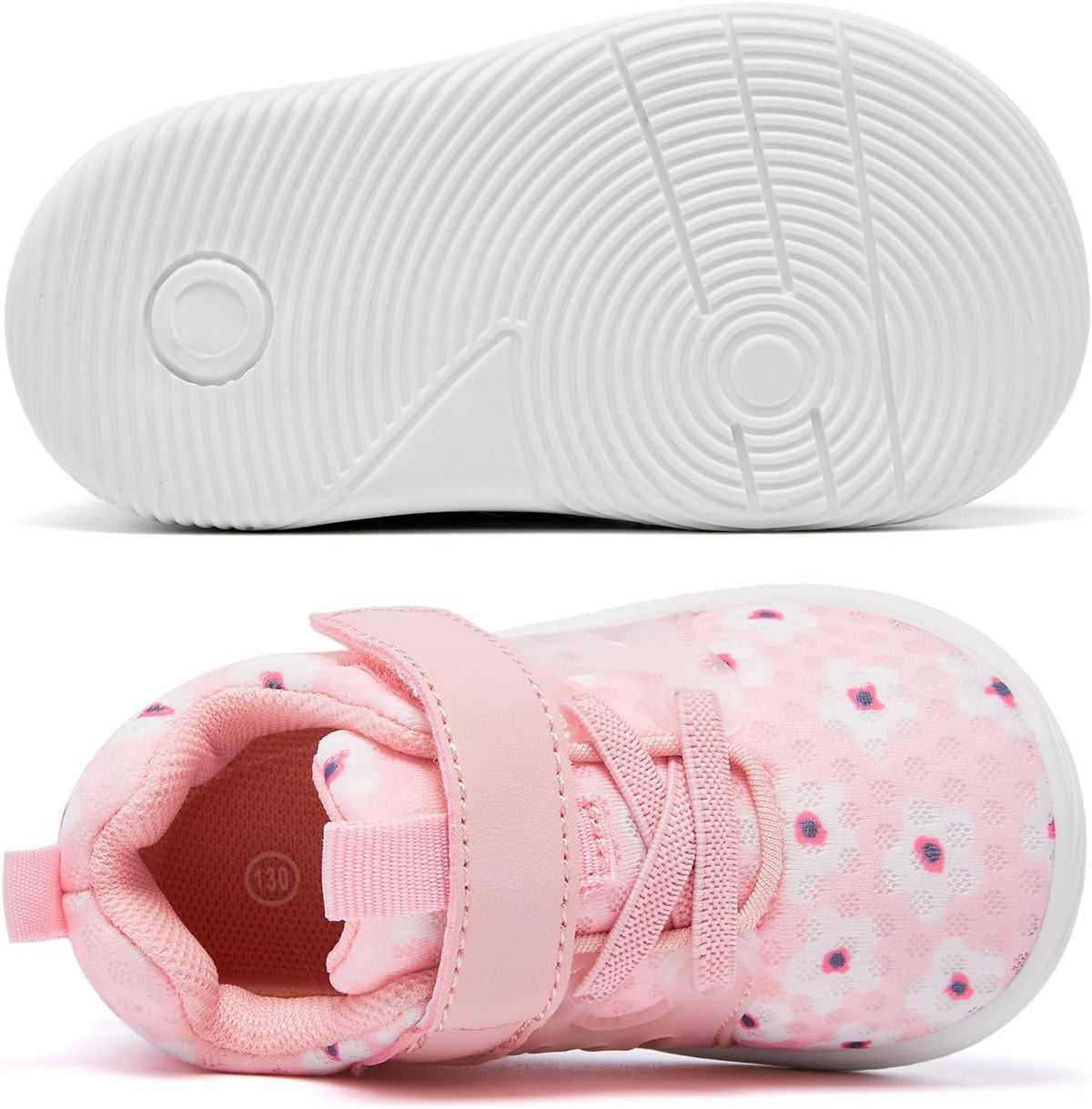 MORENDL Toddler Sneakers Baby Boys & Girls Barefoot Shoes Lightweight Breathable Walking Running