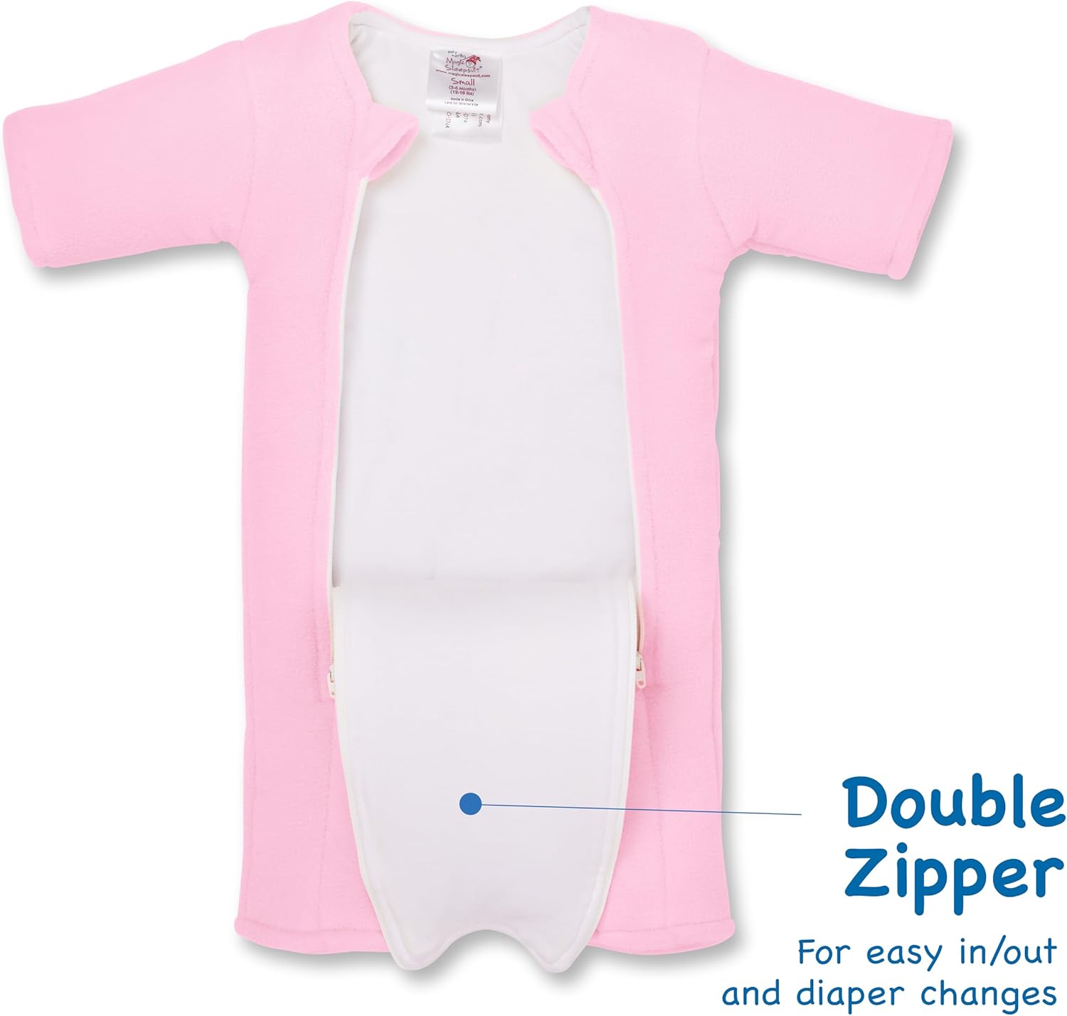Magic Sleepsuit Baby Merlin's Bamboo/Cotton Baby Swaddle Transition Product - Soft and Cozy Design