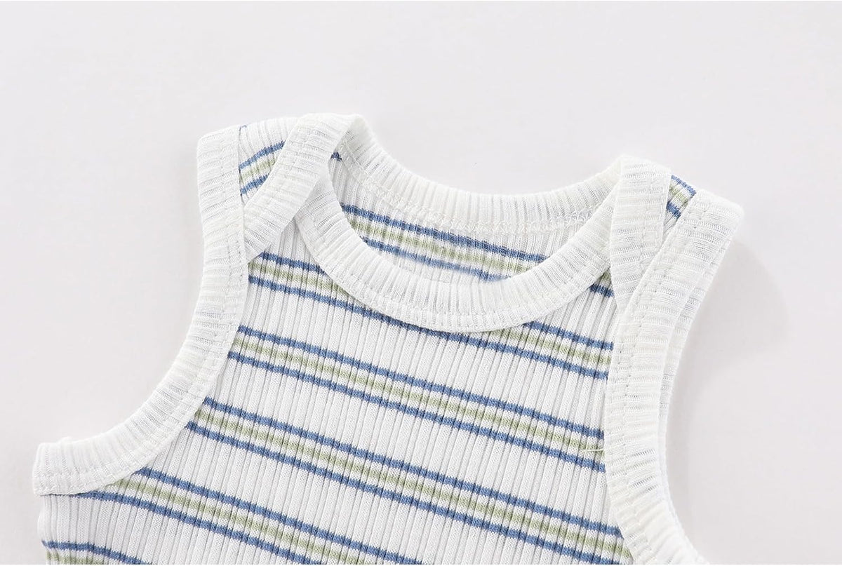 Baby Boy Girl 10 Piece Combined Type Clothing Set Cotton Baby Bodysuits and Pants Set Home Outdoor