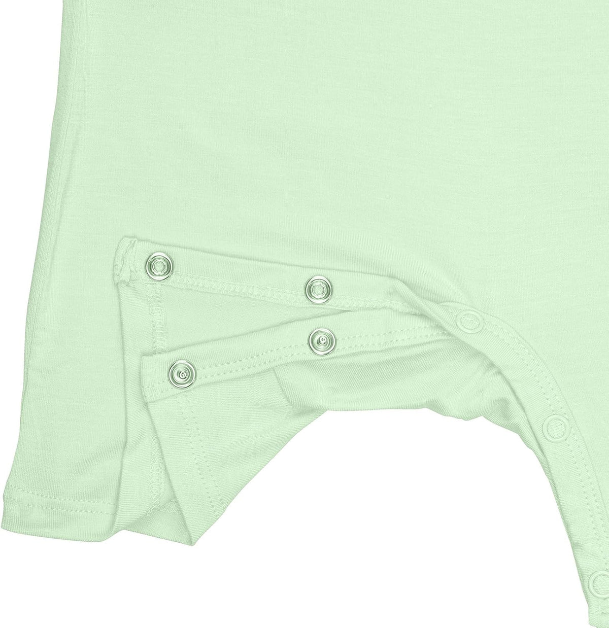 GUISBY Rayon Baby Pajamas, Short Sleeve Footless Rompers, Snap Closure Sleeper for Boy Girls