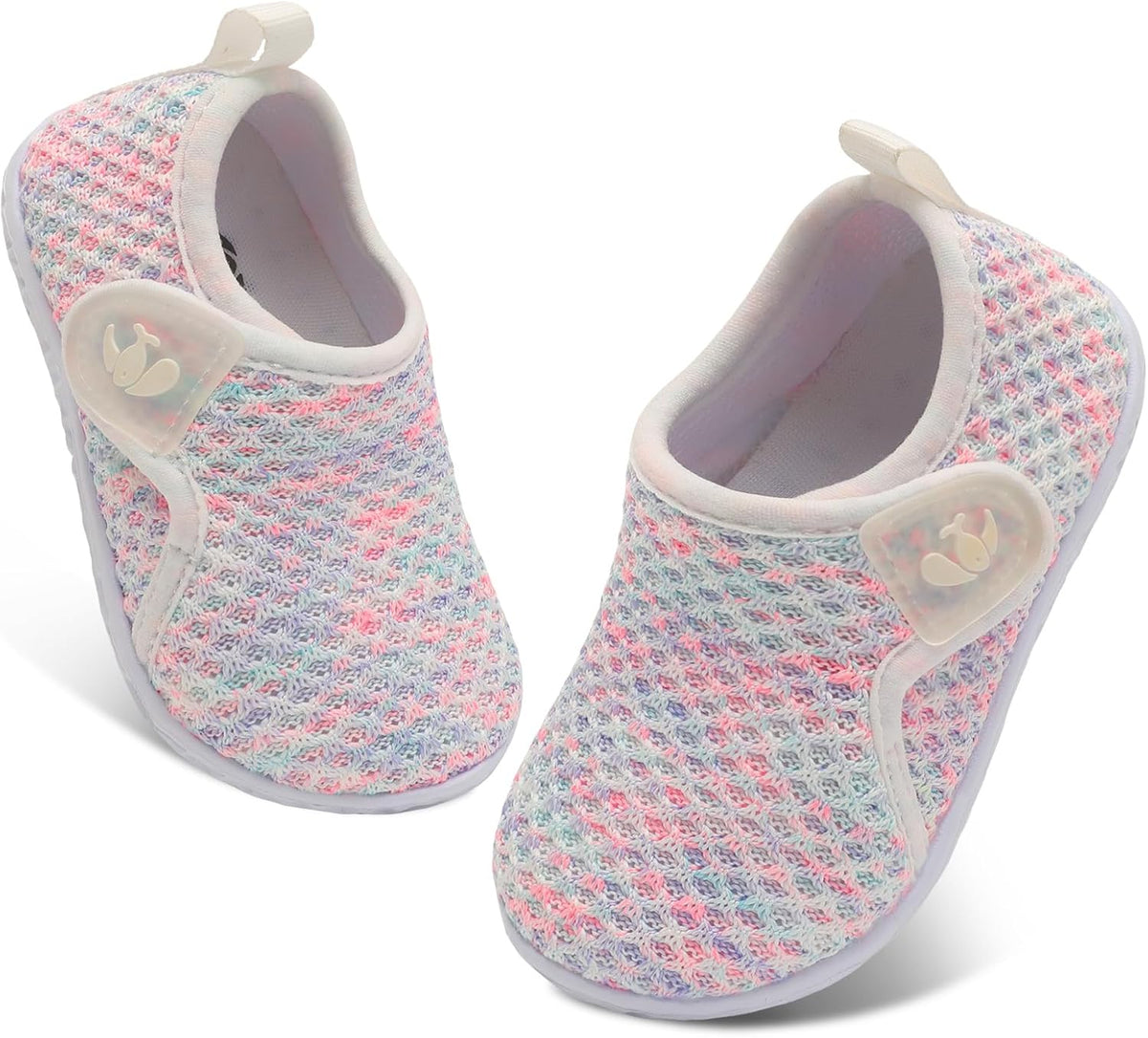 FEETCITY Baby Boys Girls First Walking Shoes Infant Sneakers Crib Shoes Breathable Lightweight Slip
