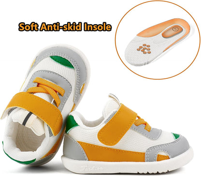 Baby Boy Girl Shoes Infant Non Slip Sneakers Breathable Lightweight Toddler First Walking Shoes 6