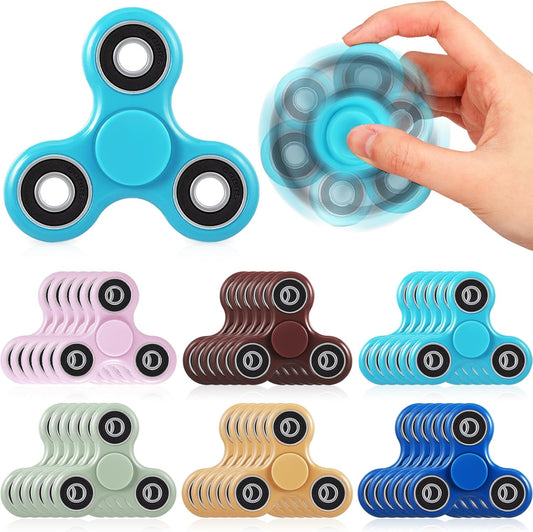 48 Pcs Fidget Spinner Toy Hand Fidget Spinner Bulk Sensory Fidget Toy Adults Fidget Spinners for