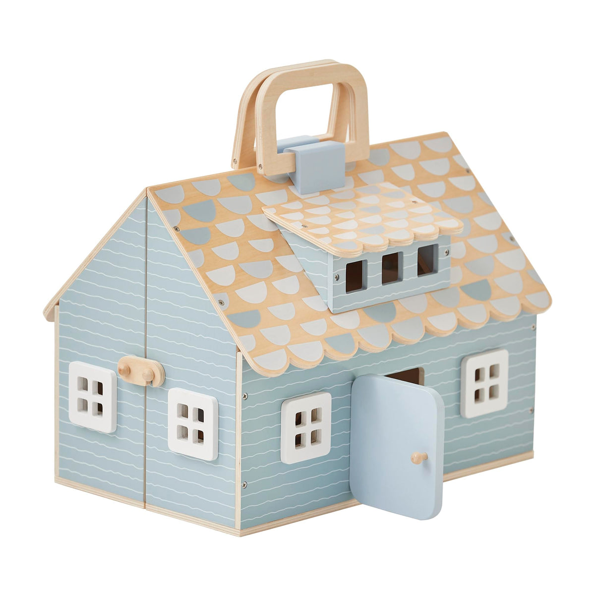 Olivia's Little World Wooden Cottage Dollhouse