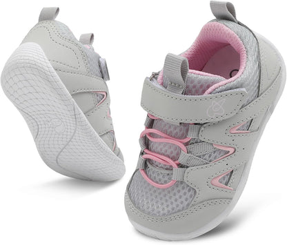 LeIsfIt Baby Shoes Boys Girls First Walking Shoes Non-Slip Toddler Breathable Sneakers Infant