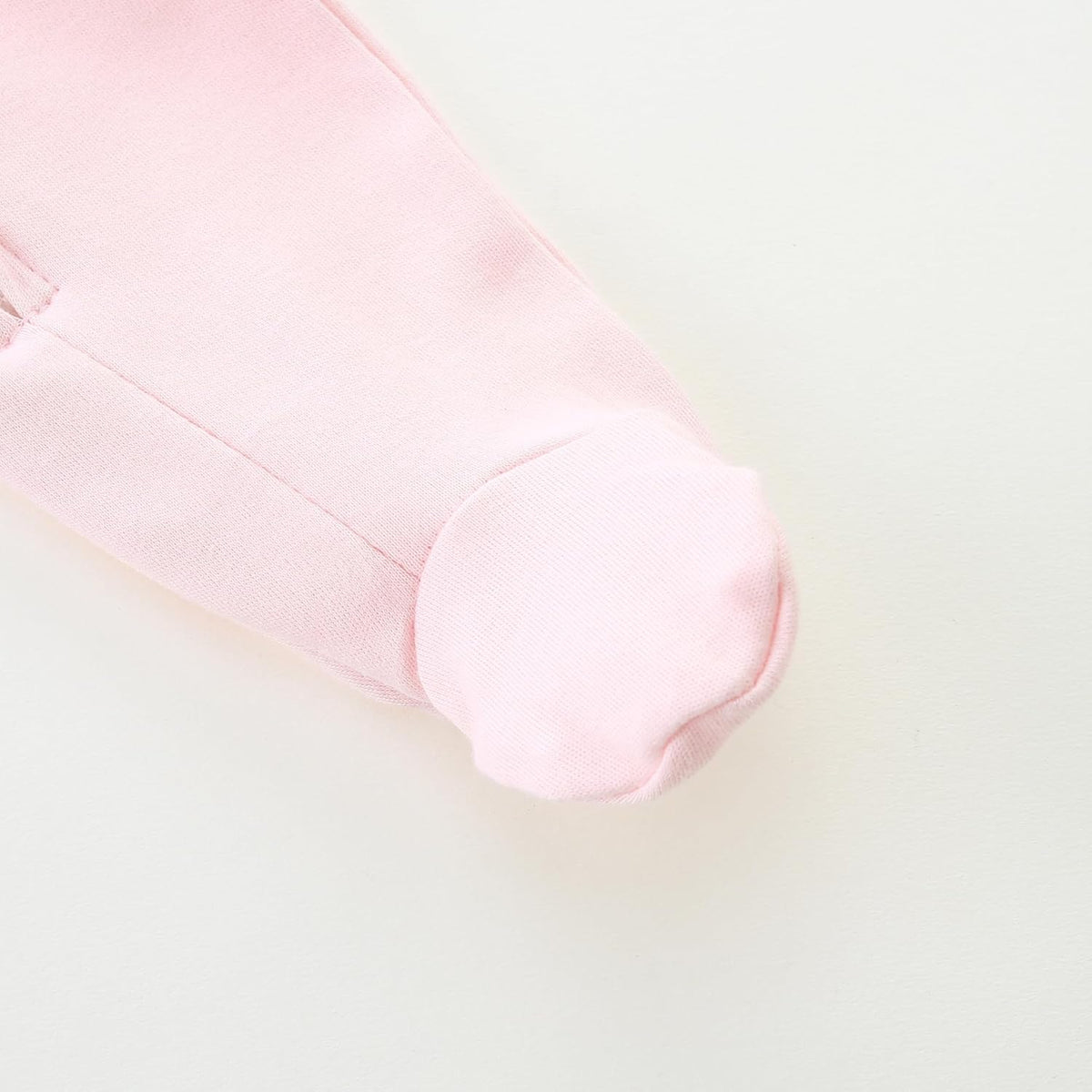 Baby Romper 100% Organic Cotton Pajamas One Piece Long Sleeve Zipper Footie Onesie for 0~12M Baby