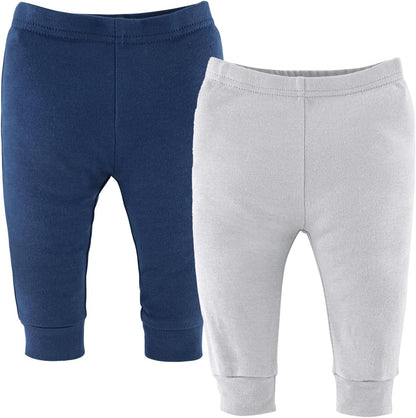 The Peanutshell 5 Pack Baby Boy Pants Set - 100% Cotton Toddler Pants for Boys, Clothes for