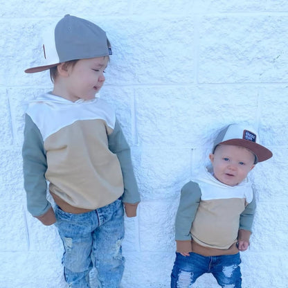 Baby Hats - Baseball Hat, Newborn Youth Flat Brim Mesh Trucker Surf Skate Bubba Bro Fitted Beach