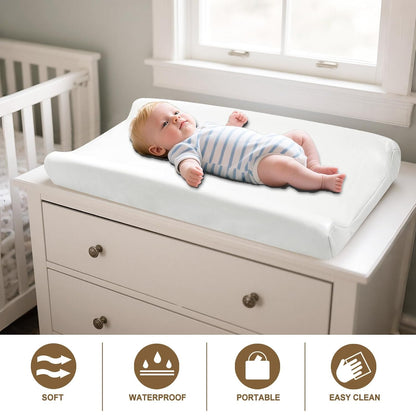 Owlowla Changing Pad Cover,Waterproof Changing Pad Covers-Soft Leather Diaper Changing Table