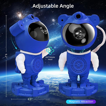Astronaut Galaxy Projector Night Light for Kids Room,Bedroom Decoration, LED Lights, Star Projector