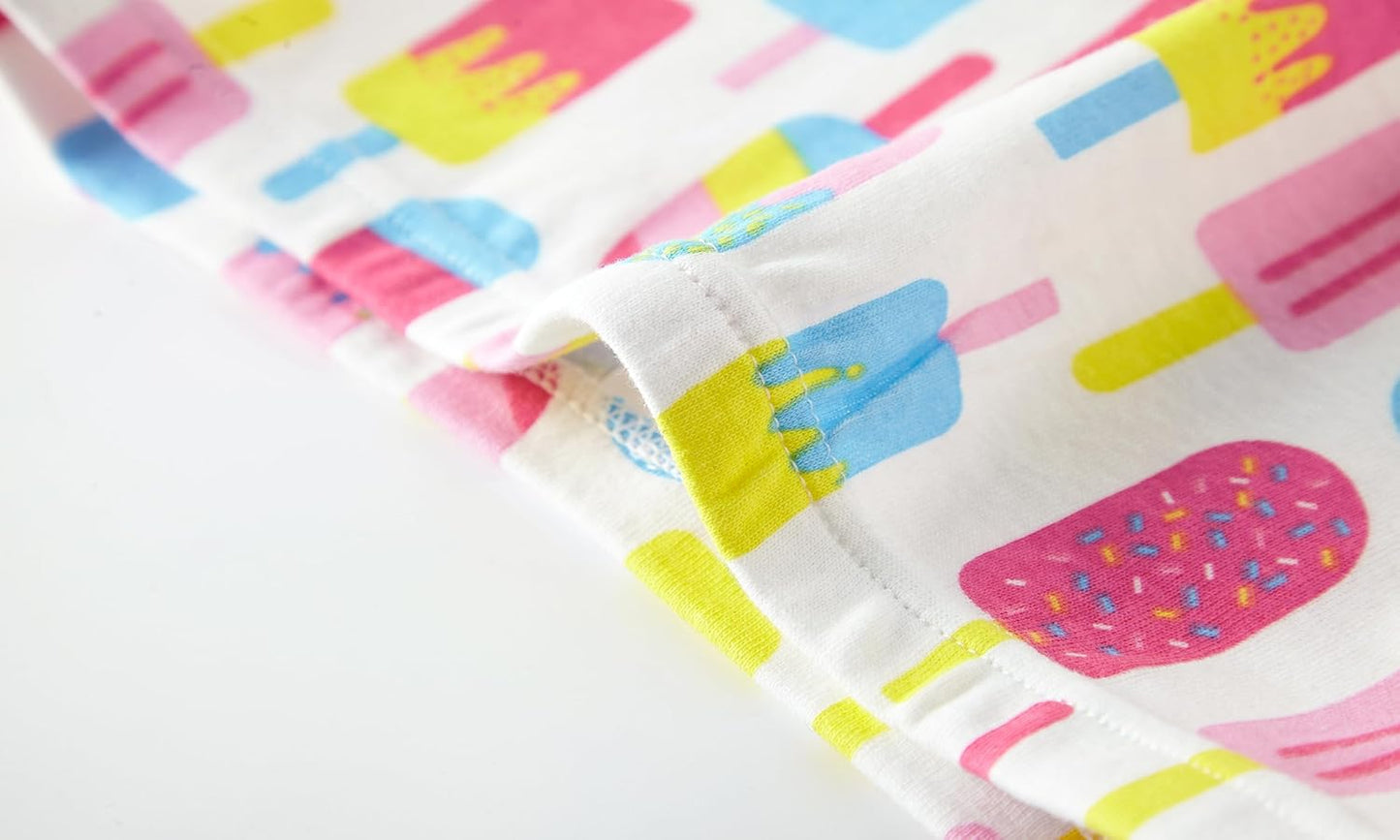 Barara King Little Girls' Soft Cotton Underwear Toddler Undies Kids panties
