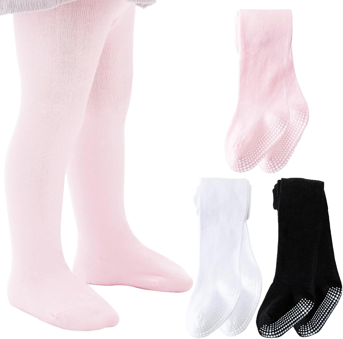 Mini angel Baby Tights Non Slip Baby Girl Tights Seamless Cotton Pantyhose Toddler Stockings Winter