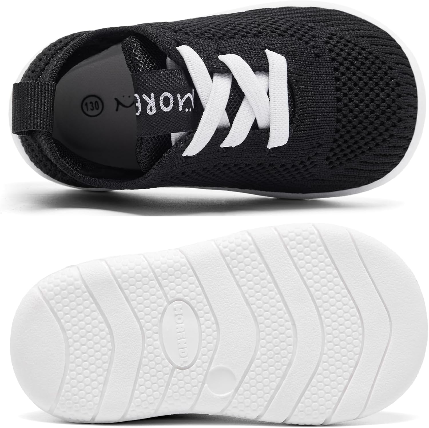 MORENDL Toddler Shoes Baby Walking Sock Shoes Infant Sneakers 0-4 Years Boy Girl Barefoot Tennis