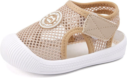 BMCiTYBM Baby Boy Girl Closed Toe Summer Sandals Lightweight Shoes Infant Non-Slip First Walking