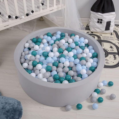 GOGOSO Ball Pits Balls for Toddlers Pack of 50 100 200 Plastics Shape Ball Non-Phthalate Non-BPA