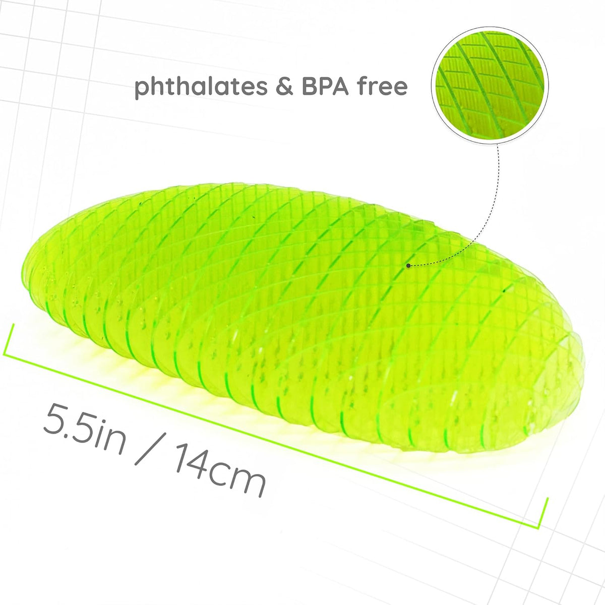 Morf Fidget Worm Toy - Desk Fidgets for Adults - Cool Satisfying Worm Fidget Sensory Toys - Fun and