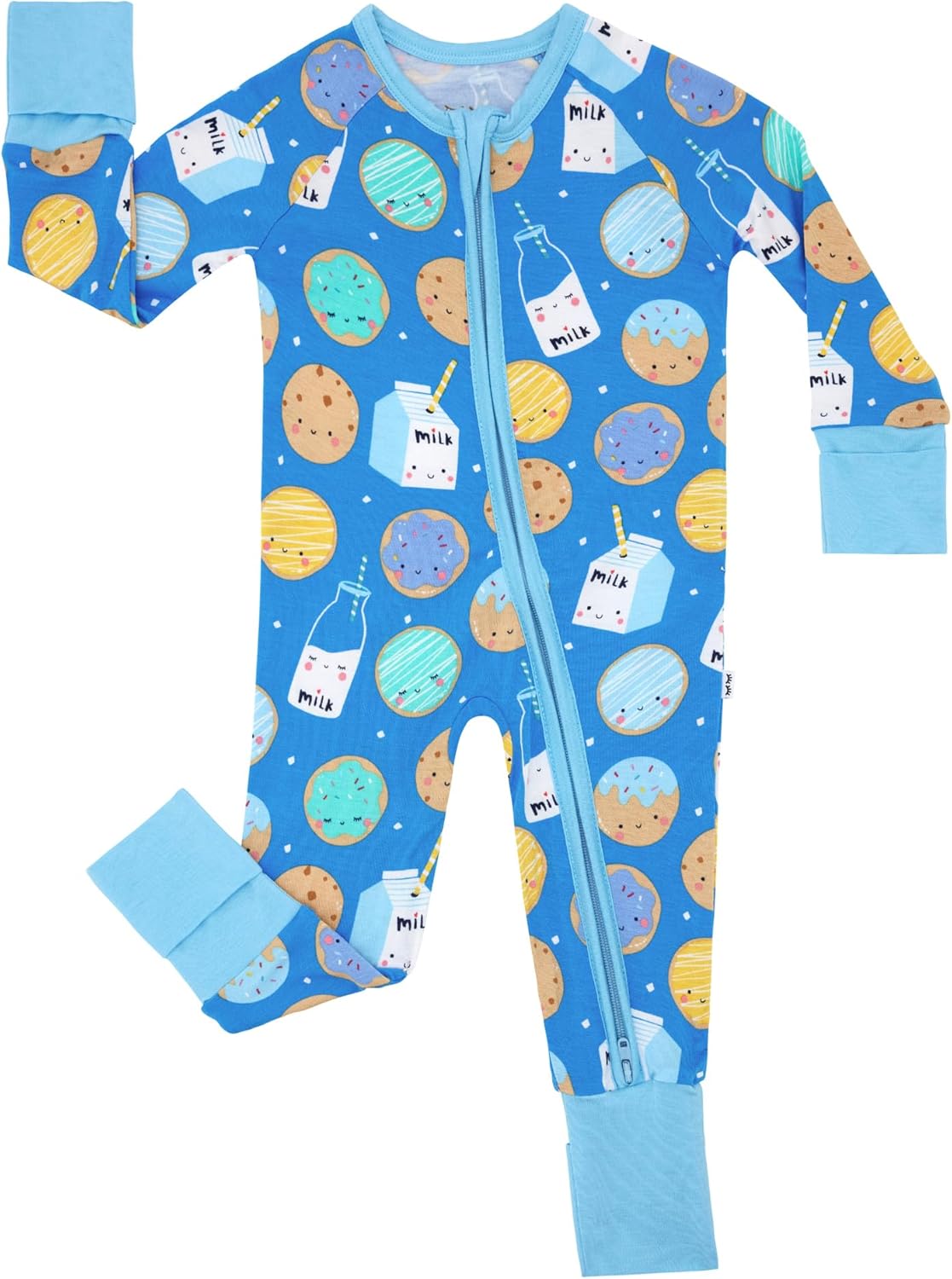 Little Sleepies Pajamas for Baby Boys & Girls, Viscose from Bamboo Baby Pajamas, Preemie & Newborn
