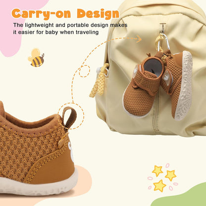 FEETCITY Baby Walking Shoes Barefoot Baby Shoes Infant Sneakers Newborn Crib Shoe Lightweight