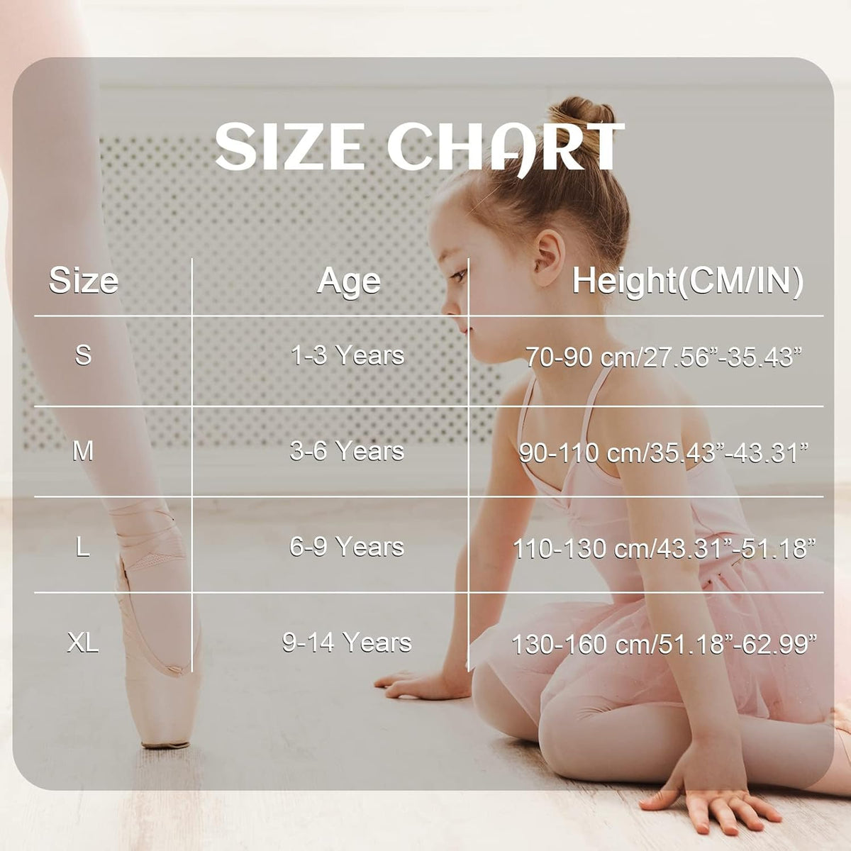 Girls Ballet Dance Tights for Toddler Baby Soft Athletic Leggings Infant Elastic Dance Tights for