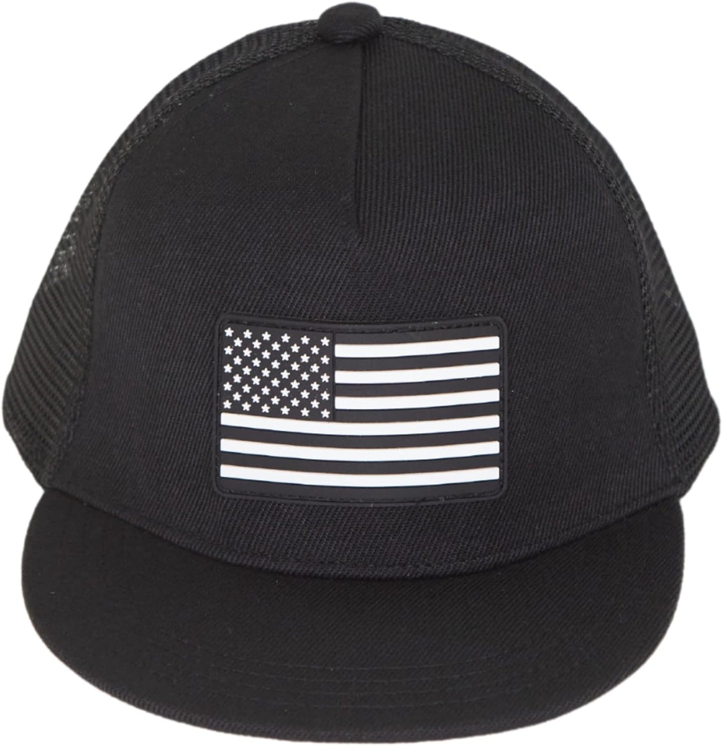Baby Hats - Baseball Hat, Newborn Youth Flat Brim Mesh Trucker Surf Skate Bubba Bro Fitted Beach