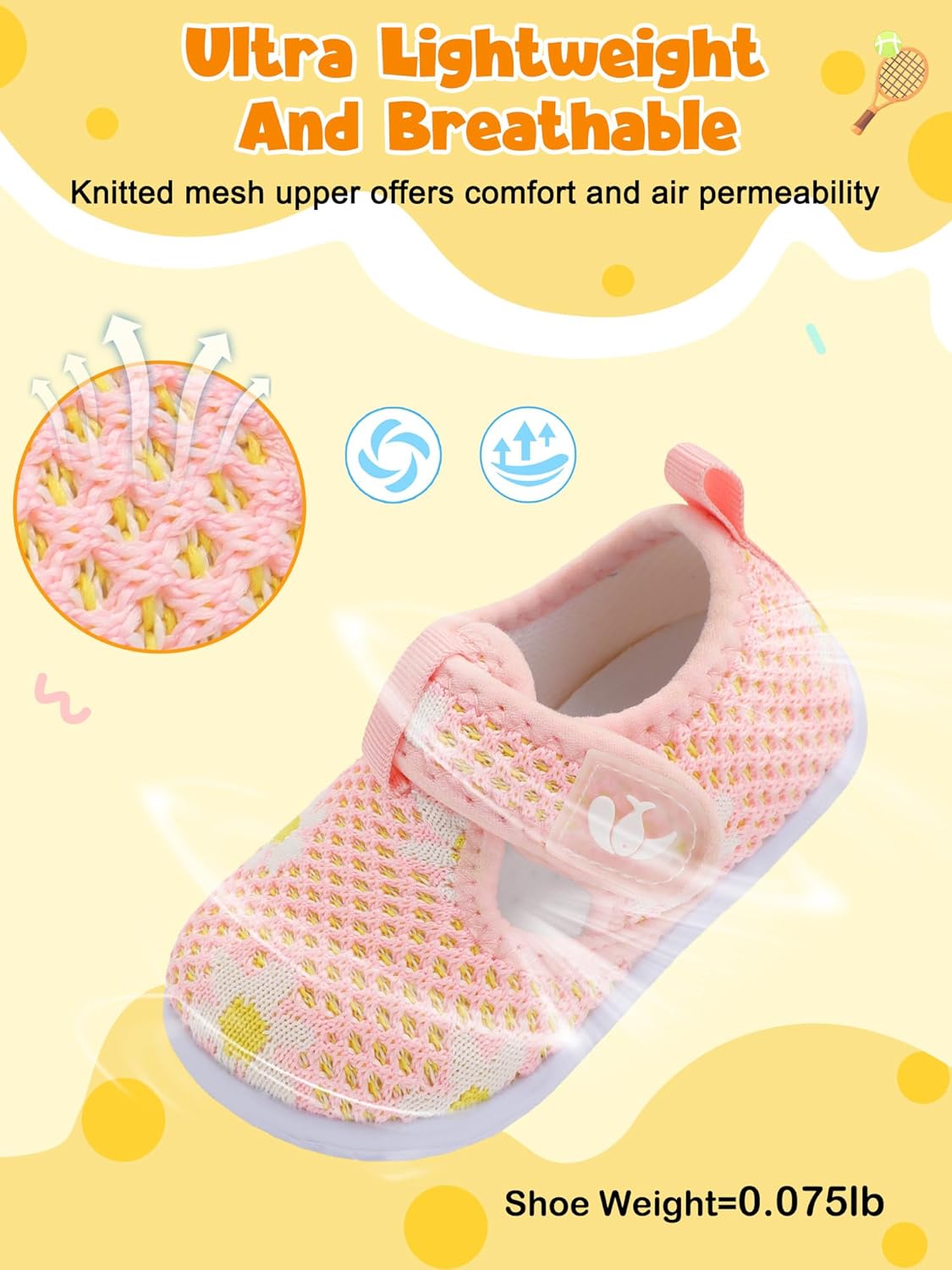 FEETCITY Barefoot Baby Shoes Girls Boys Walking Shoes Infant Sneakers Lightweight Flexible Newborn