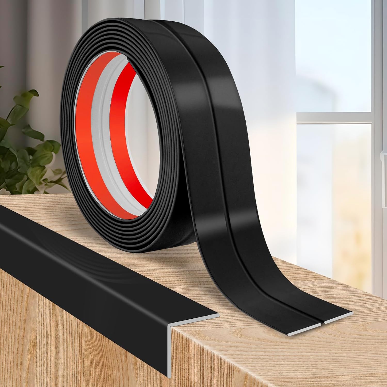Flexible Wall Corner Protector Moulding Trim Peel and Stick Wall Corner Guards Edge Protector Self