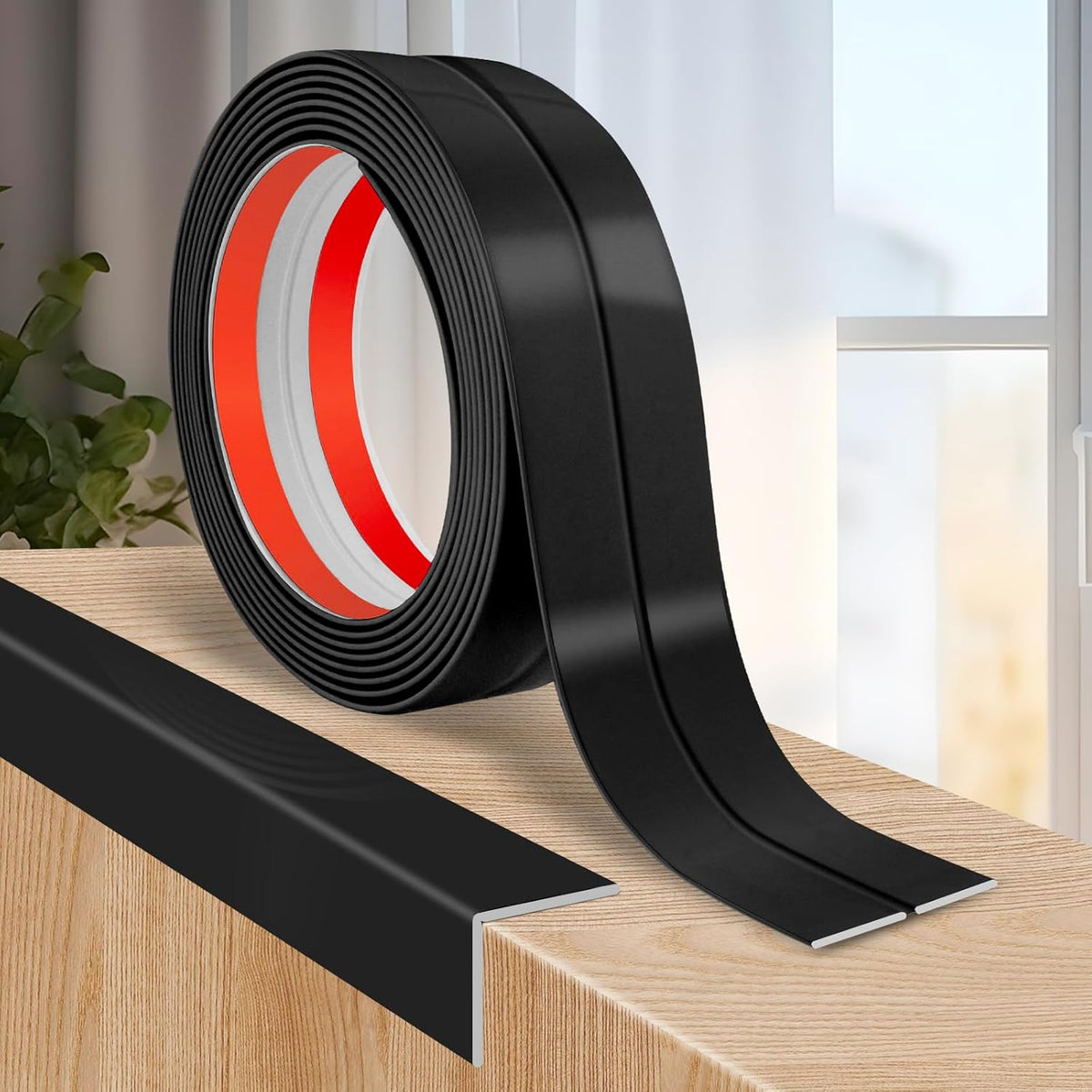 Flexible Wall Corner Protector Moulding Trim Peel and Stick Wall Corner Guards Edge Protector Self