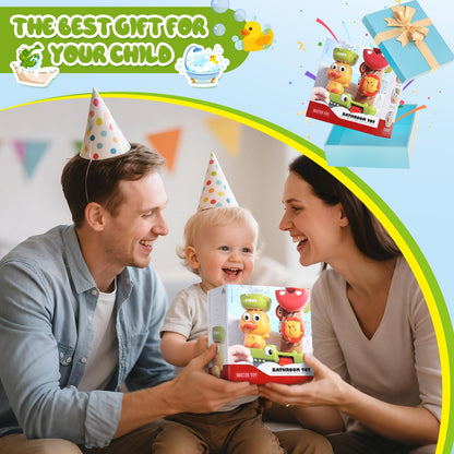 Toddler Bath Toys for Kids Ages 1-3 Waterfall Bathtub Toys for Toddlers 2-4