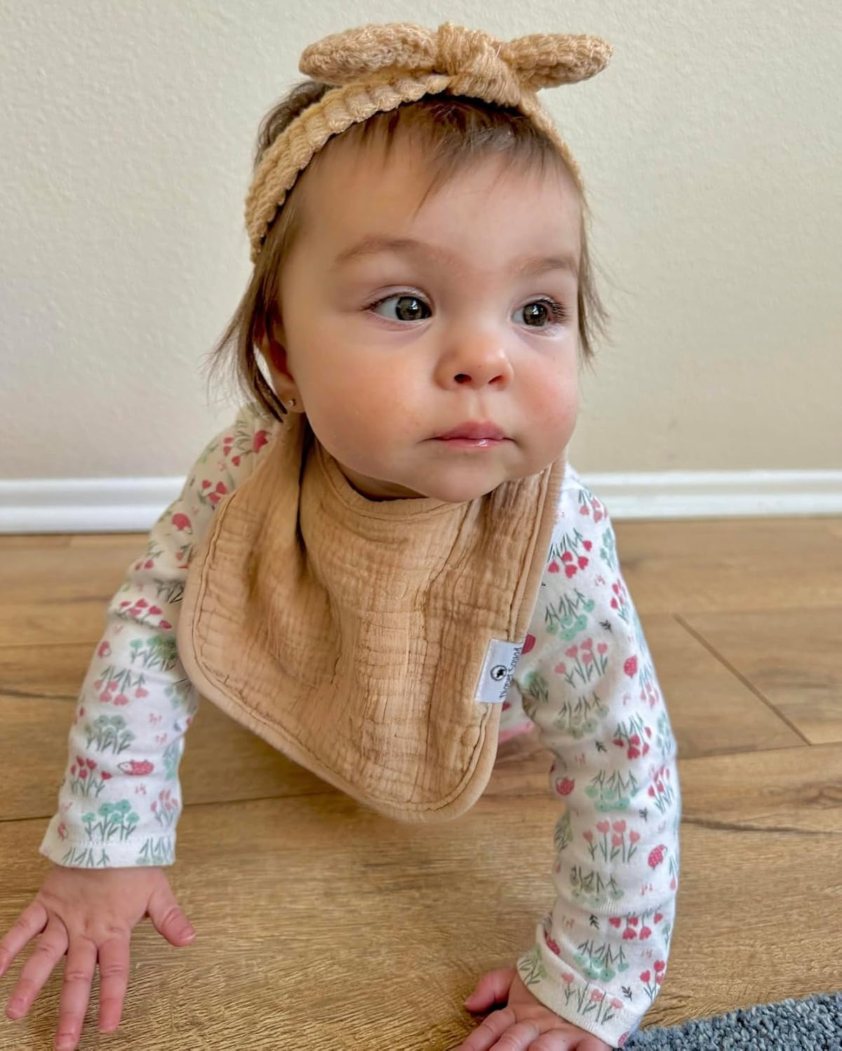 DiaperSquad's Baby Bibs for Drooling and Teething, Bibs for Boys, Baby Girl - Solid Cotton Baby