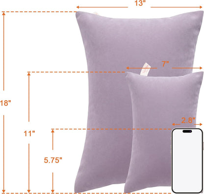 NTBAY Tiny Pillows, Down Alternative 7"x11" Microfiber Mini Pillow for Travel, Pets, Soft Machine