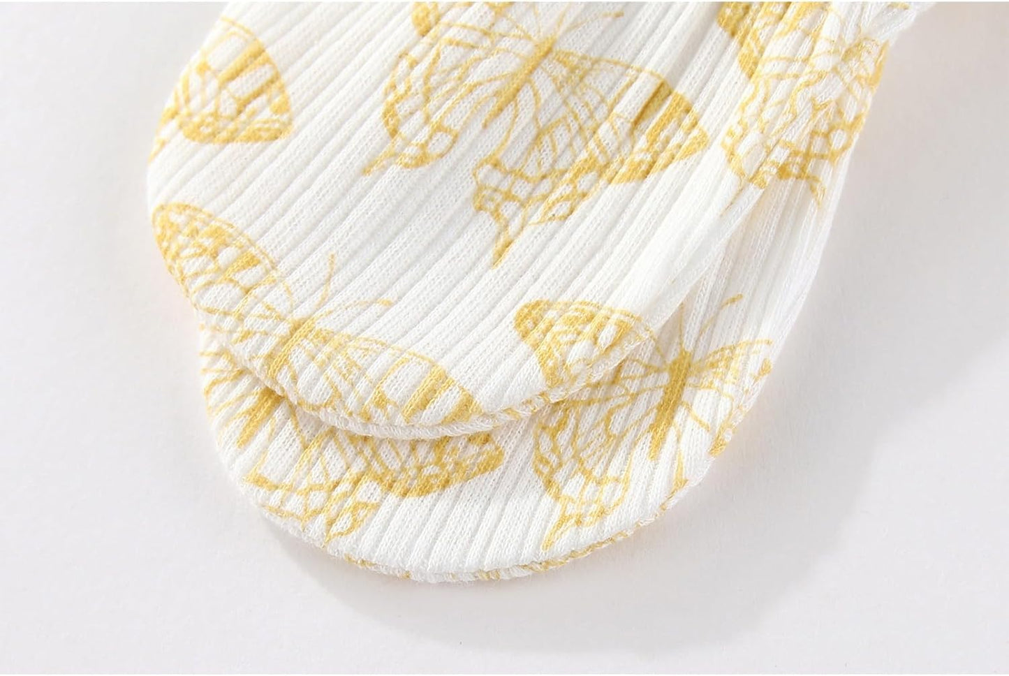 5 Pack Unisex New Born Boy Girls No Scratch Mittens Cotton Soft Baby Gloves Accessory 0-3 Months