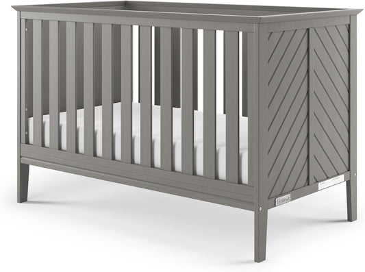 Child Craft Atwood 3-in-1 Convertible Crib, Baby Crib Converts to Day Bed, Toddler Bed, 3