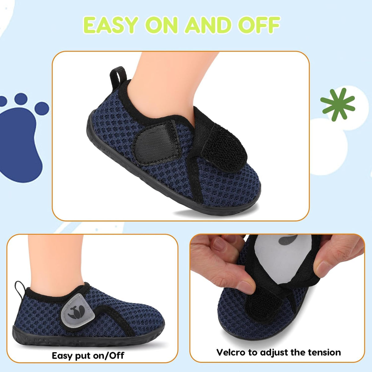 FEETCITY Baby Boys Girls First Walking Shoes Infant Sneakers Crib Shoes Breathable Lightweight Slip