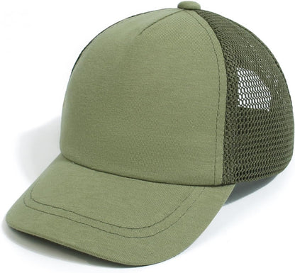 Duoyeree Toddler Baseball Cap Baby Cap Sun hat Print Dinosaur Pattern and Solid Color hat Kids boy