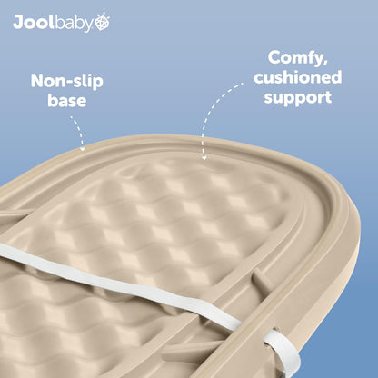 Jool Baby Waterproof Baby Changing Pad - Easy to Clean, Lightweight & Portable - Large Foam Cushion