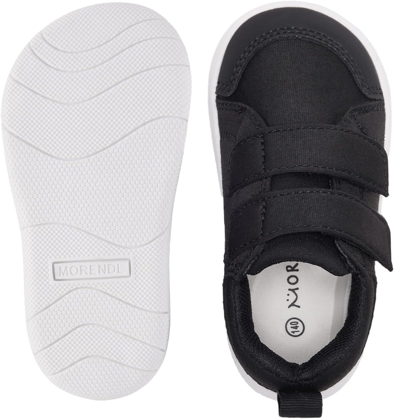 MORENDL Wide Toe Box Shoes Toddler Barefoot Shoes Baby Walking Shoe Boy Girl Non-Slip Zero Drop