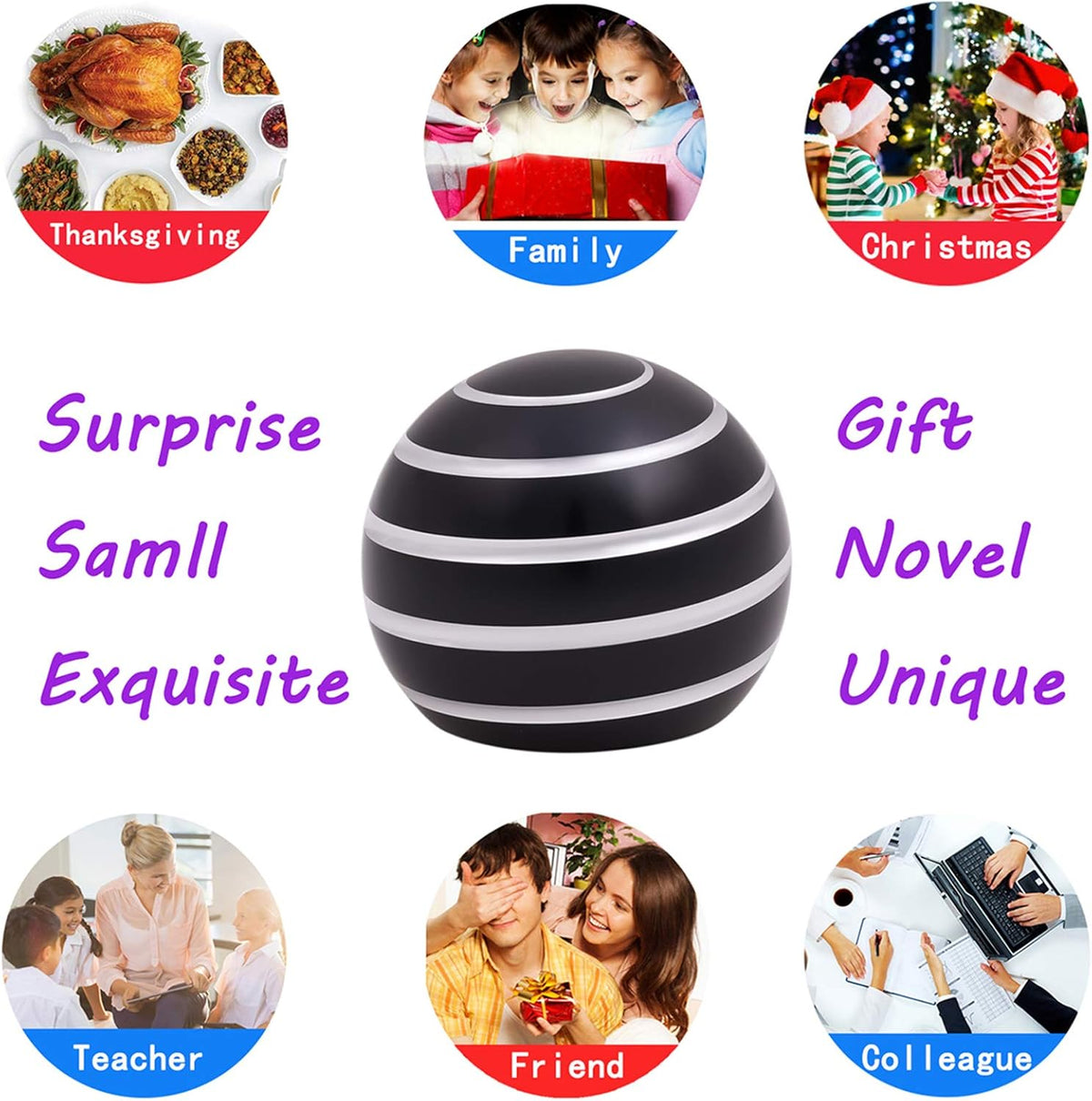 Desk-Kinetic-Toys Cool-Gadgets for Fidget: Cool-Stuff Thing Game Toy for Adult Teen Children Kid