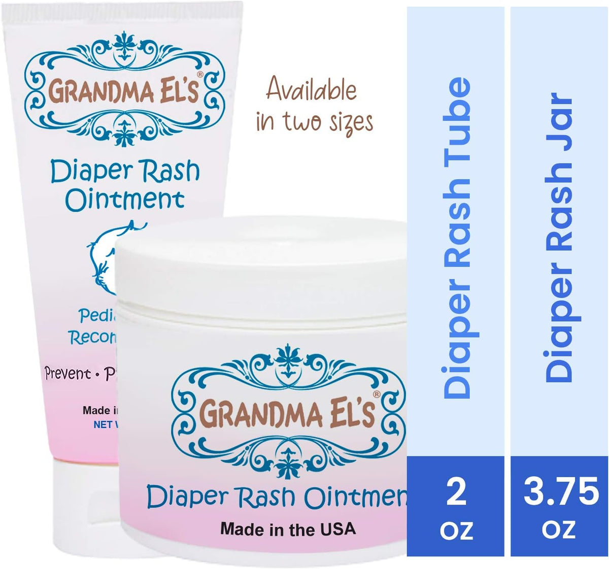 Grandma El’s Diaper Rash Ointment – Gentle Protection & Relief for Baby’s Delicate Skin