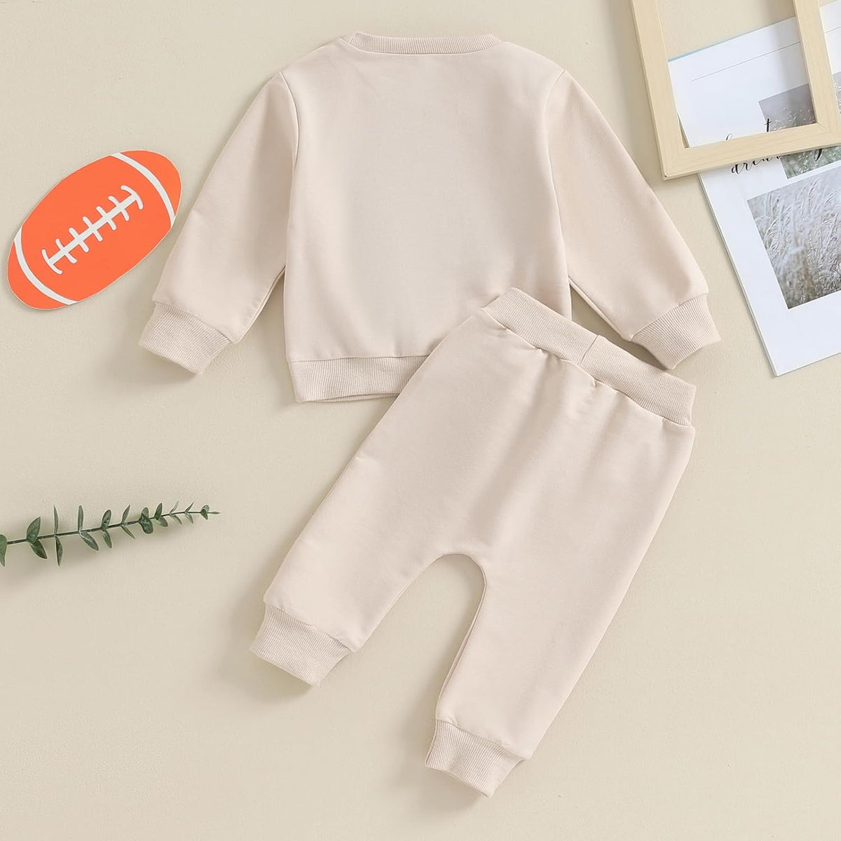 Kupretty Toddler Baby Boy Fall Winter Clothes Color Block Long Sleeve Sweatshirt Pullover Tops +