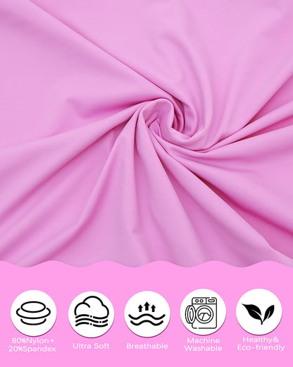 ALVABABY Toddler Pillowcases Stretchy Soft Kids Pillow Cover 2 Pack Fit 13"x 18" or 12"x16"