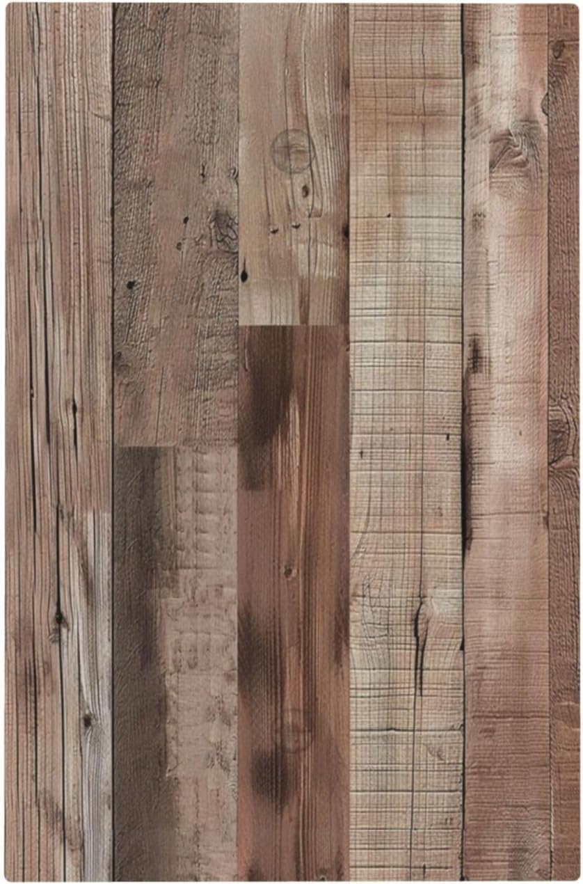 Decorative Switch Covers Plate Retro Wood Plank Vintaga Wooden Board 1 Gang No Device Single Blank