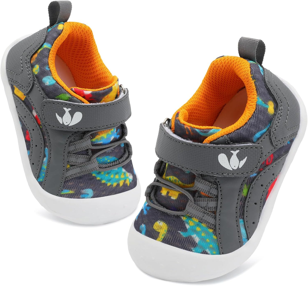 FEETCITY Wide Baby Shoes Boys Girls Baby Barefoot Shoes Breathable Infant Walking Shoe Crib Sock