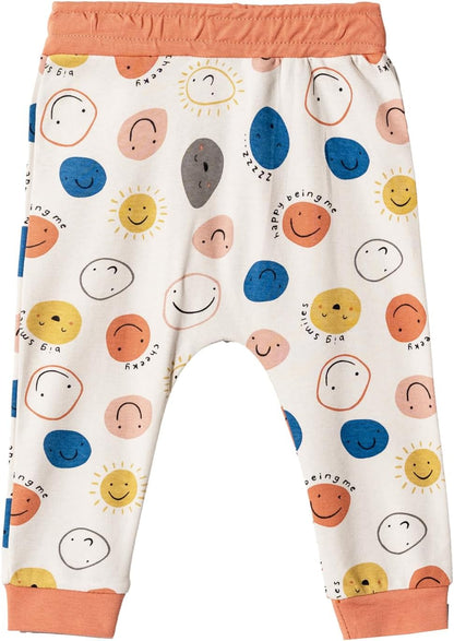 Toddler and Baby Unisex Pants 2-Pack -Baby Pants 0-3 Months to 18-24 Months Baby Cotton Sweatpants