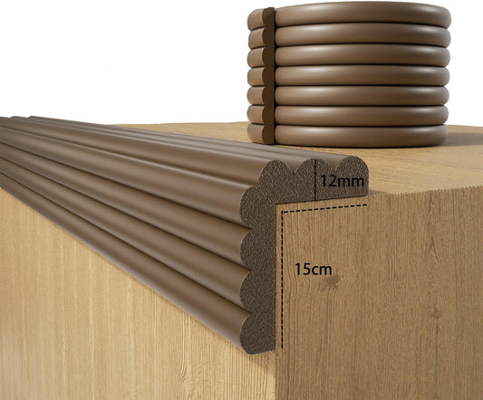 Baby Proofing Wall Corner Protector,Edge Guard Corner Protector,6.56ft Thinken Soft Corner