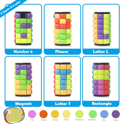 R.Y.TOYS Rotate and Slide Puzzle-Design Patent,Fidget Toys(Restore Order/Create Patterns) 8